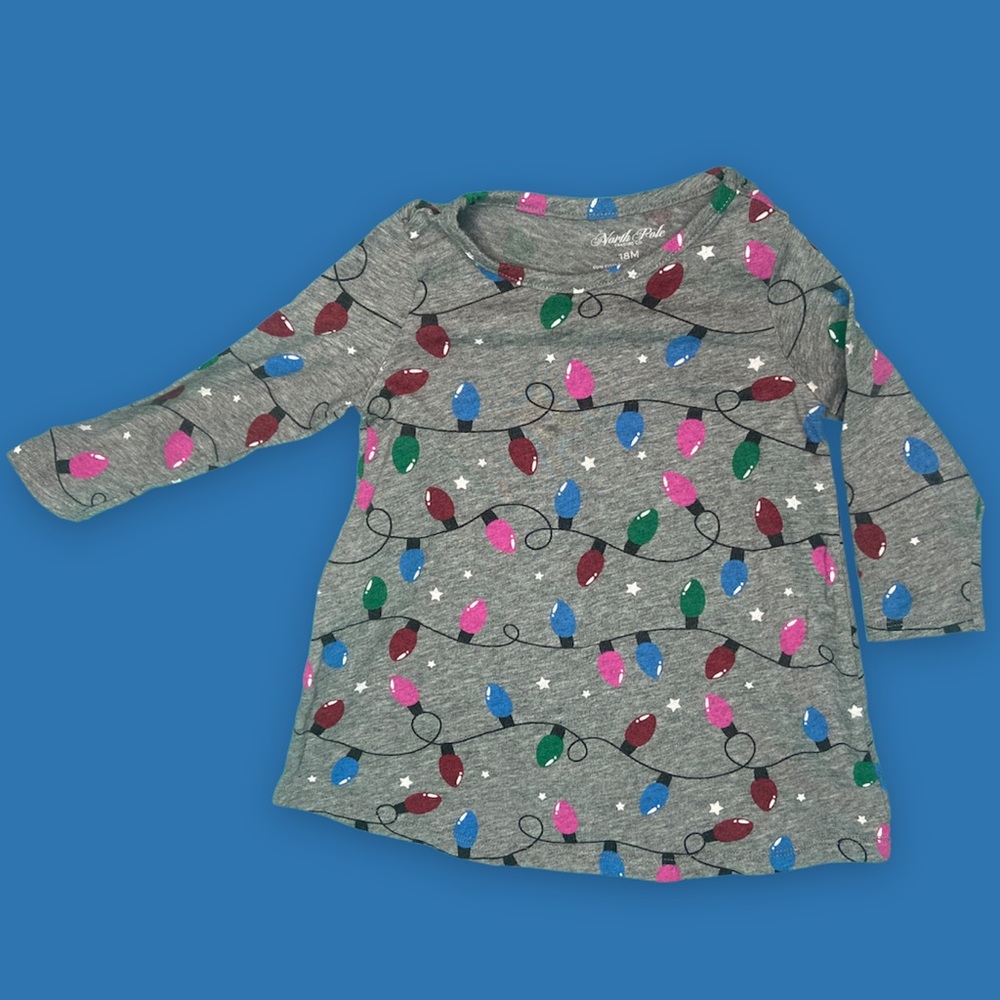 INFANT CHRISTMAS MATCHING DRESS SET SIZE 18 Months